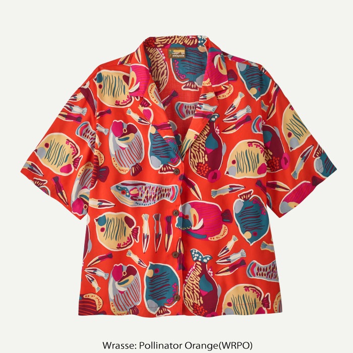 パタゴニア シャツ M ウィメンズ タイダル スレッズ レディース オレンジ Patagonia パタゴニア WS TIDAL THREADS SHIRT ウィメンズ