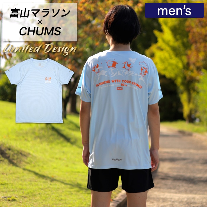 富山マラソン2025限定デザイン】 CHUMS×みゃこ チャムス メンズ 