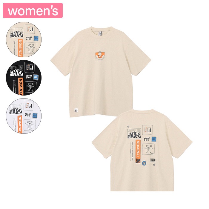 CHUMS チャムス 半袖 スペースコマンドTシャツ レディース CH11-2702