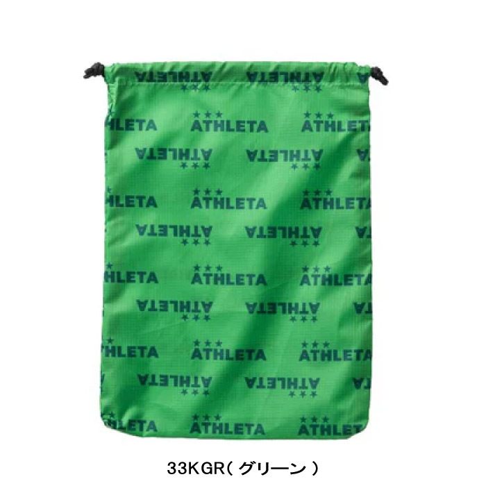 ATHLETA アスレタ シューズケース シューズ袋 巾着 小物入れ サッカー