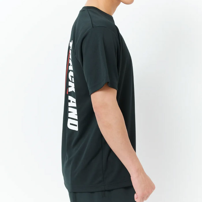 黒のスポーツTシャツ 公式】NISHI ONLINE STORE |アスリートプライドTシャツ(T&F)(S