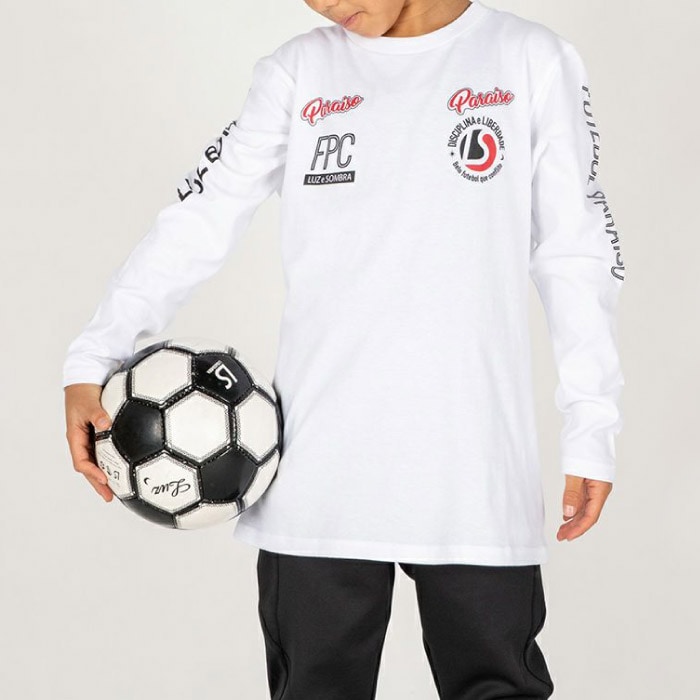 LUZ e SOMBRA ルースイソンブラ Jr FUTEBOL PARAISO CLUBE LONG T