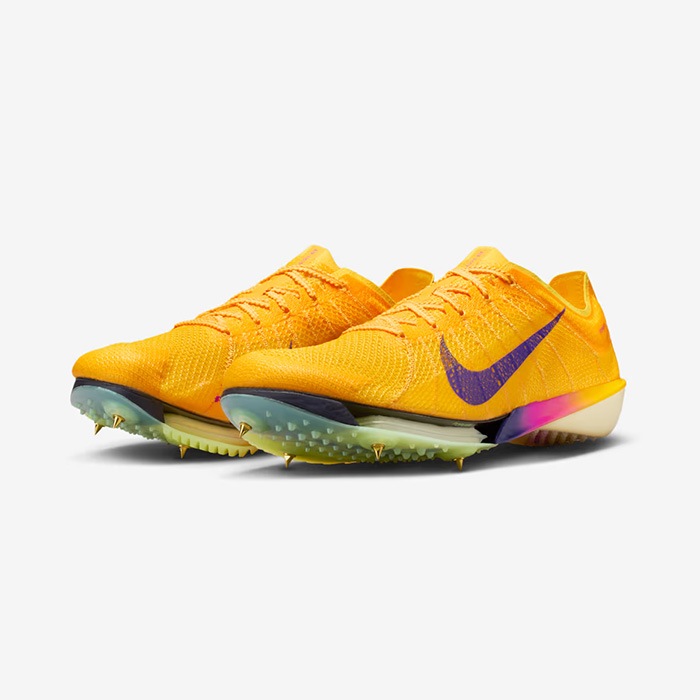 NIKE ナイキ 陸上スパイク ビクトリー 2 イエロー/パープル/オレンジ