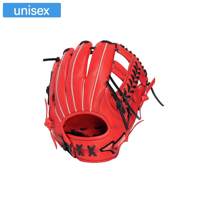 MIZUNO ミズノ 野球グローブ 軟式用ウィルドライブ レッド 内野手向け