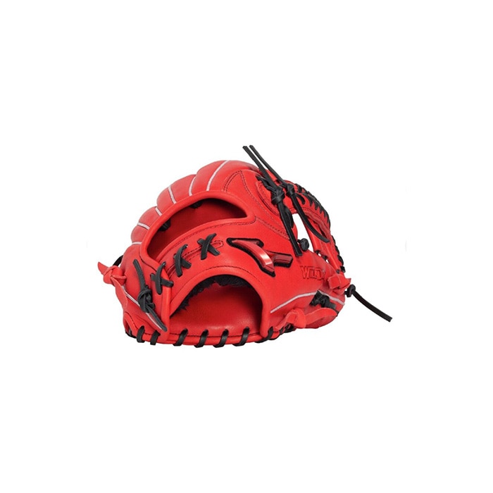 MIZUNO ミズノ 野球グローブ 軟式用ウィルドライブ レッド 内野手向け