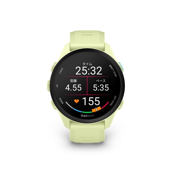 GARMIN - ガーミン　ランニング用　時計 Garmin ガーミン ランニングウォッチ Forerunner 70 Citron スマート