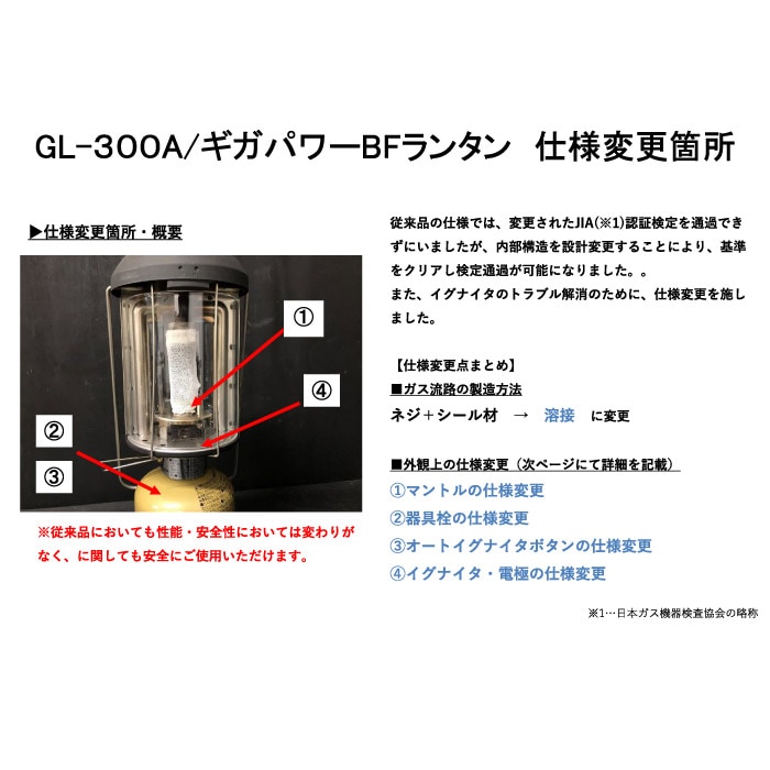 snow peak スノーピーク ギガパワー BFランタン 170W相当 専用ケース