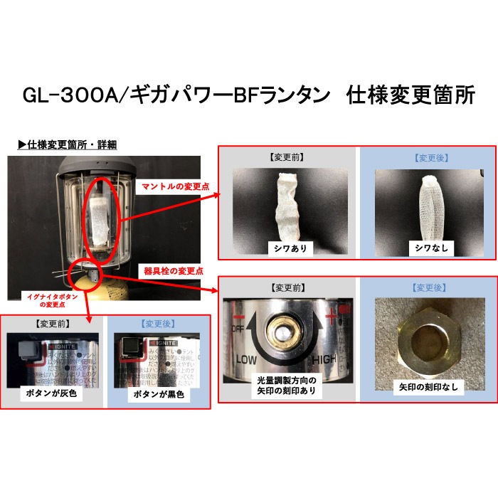 snow peak スノーピーク ギガパワー BFランタン 170W相当 専用ケース