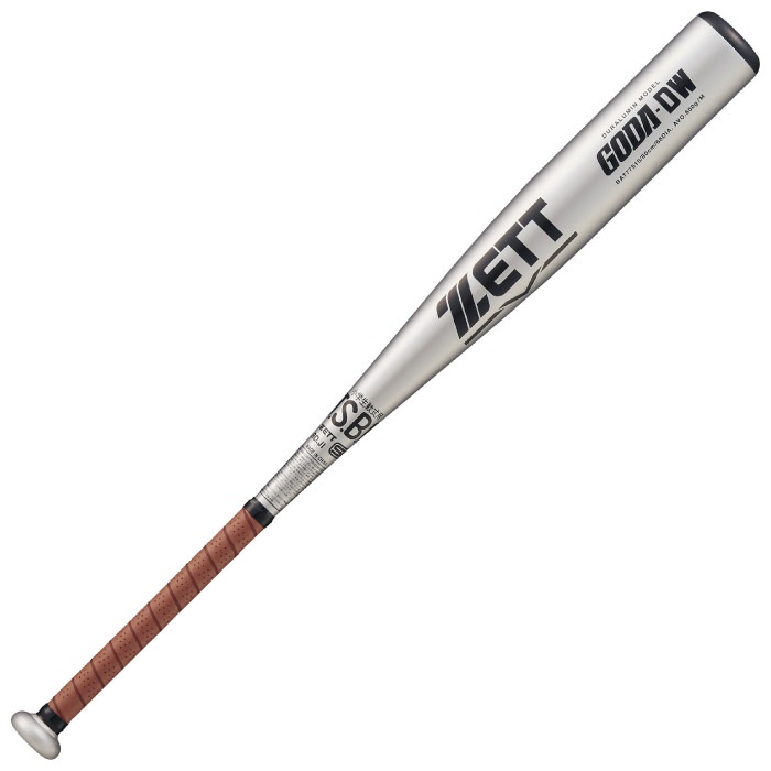 ZETT ゼット ジュニア 軟式用 アルミバット ゴーダ DW 80cm ミドル