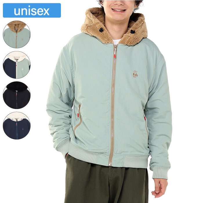 CHUMS チャムス ブービーエルモフーデッドブルゾン ユニセックス