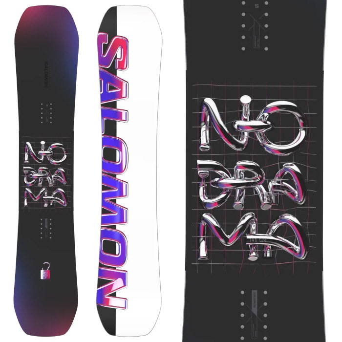 24-25 SALOMON サロモン NO DRAMA ノードラマ スノーボード 板