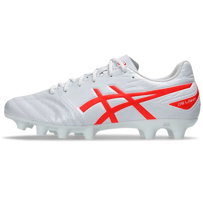 ASICS DS lightサッカーシューズ ホワイト/レッド27cm asics アシックス サッカー スパイク DS LIGHT CLUB WIDE DSライト