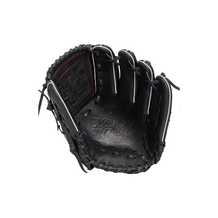 MIZUNO ミズノ 野球グローブ 軟式用ウィルドライブ レッド 投手向け