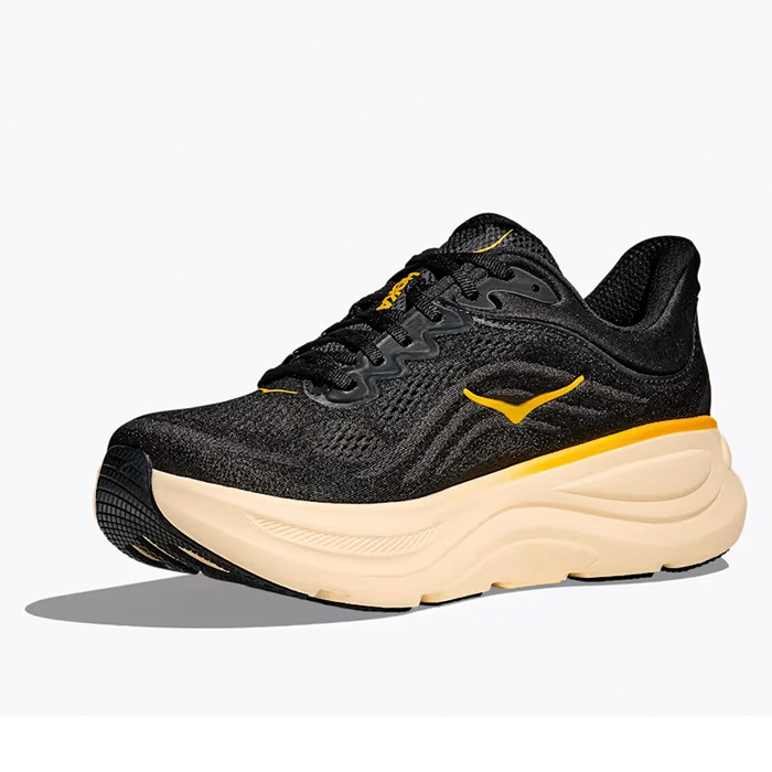 HOKA ホカ ランニングシューズ BONDI 9 メンズ カーボン ブラック
