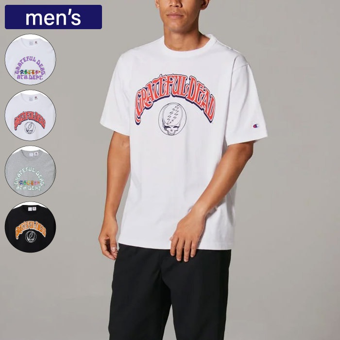 champion チャンピオン T1011 Grateful Dead Tシャツ Champion チャンピオン メンズ ティーテンイレブン ショートスリーブT