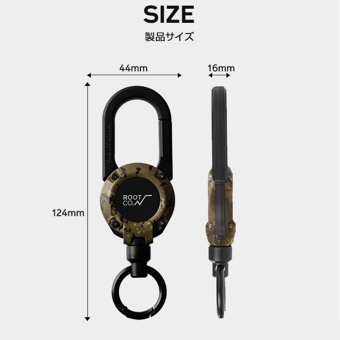 ROOT CO. ルートコー GRAVITY MAG REEL 360 MILITARY EDITION