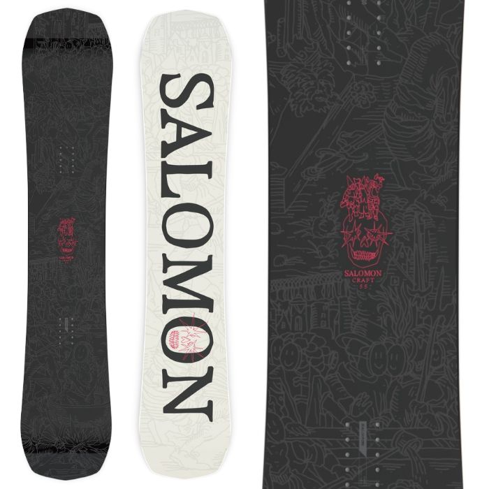 25-26 SALOMON サロモン CRAFT クラフト スノーボード 板 メンズ 2025 25-26 SALOMON サロモン CRAFT クラフト スノーボード 板 メンズ 2025