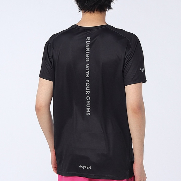 CHUMS チャムス 半袖 ランニングチャムスマラソンTシャツ ユニセックス