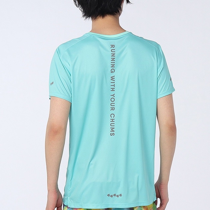 CHUMS チャムス 半袖 ランニングチャムスマラソンTシャツ ユニセックス