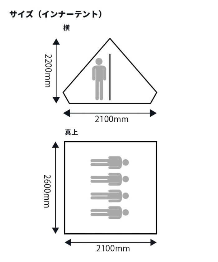 CHUMS チャムス A Frame Tent T/C 4 エーフレームテントT/C4 【4人用