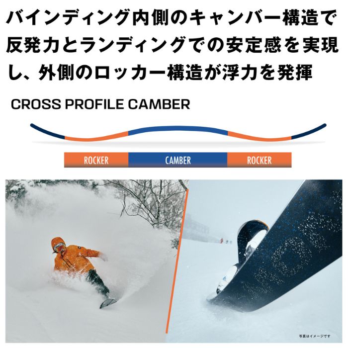 25-26 SALOMON サロモン OVERCAST オーバーキャスト スノーボード 板