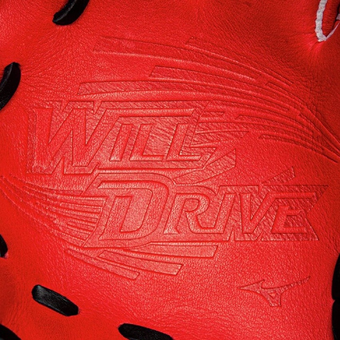 MIZUNO ミズノ 野球グローブ 軟式用ウィルドライブ レッド オール