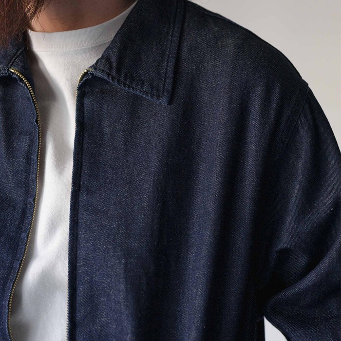 GO HEMP ゴーヘンプ アウター SOLID JAPA JAN ユニセックス ネイビー