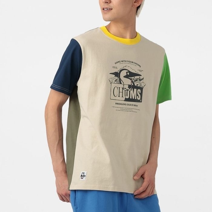 CHUMS チャムス トップス オールド&ニューブービーTシャツ ユニ