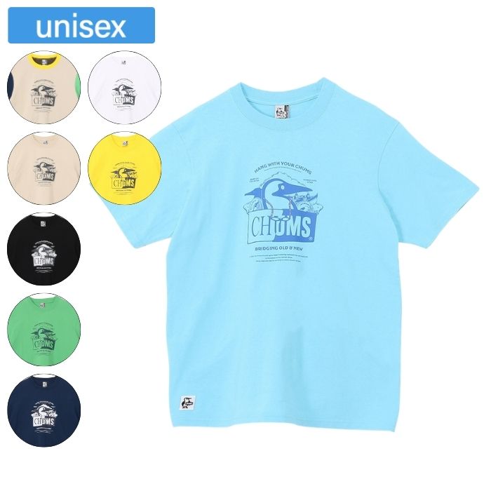 CHUMS チャムス トップス オールド&ニューブービーTシャツ ユニ