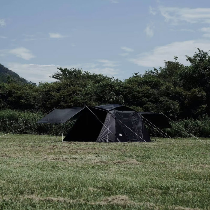 muraco ムラコ ZIZ TENT SHELTER BLACK 2ルームテント シェルター 最大