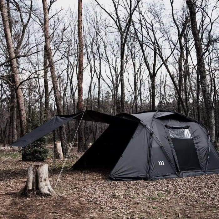 muraco ムラコ ZIZ TENT SHELTER BLACK 2ルームテント シェルター 最大