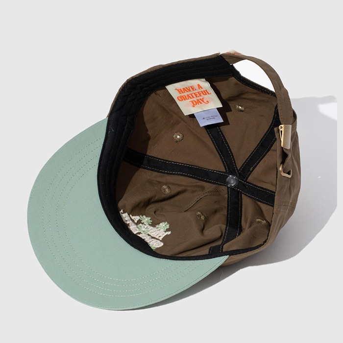GO HEMP ゴーヘンプ 帽子 5 PANEL CAP ユニセックス ブラウン