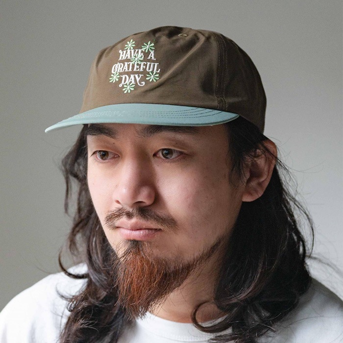 GO HEMP ゴーヘンプ 帽子 5 PANEL CAP ユニセックス ブラウン