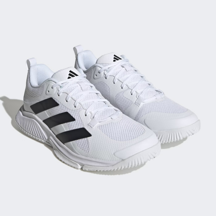 白コア 81個 adidas アディダス ハンドボールシューズ コートチーム バウンス2．0