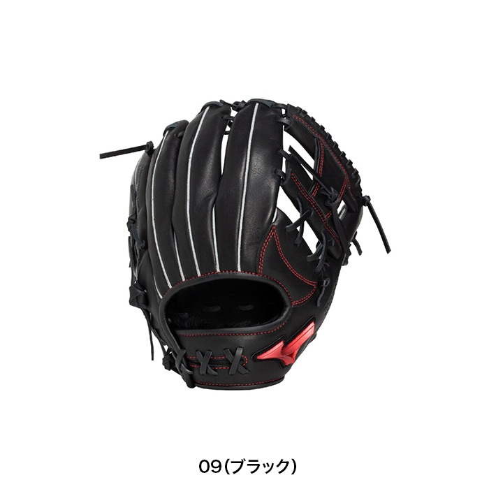 MIZUNO ミズノ 野球グローブ ジュニア軟式用ウィルドライブ レッド