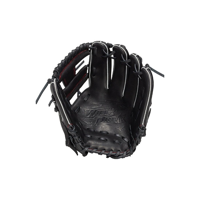 MIZUNO ミズノ 野球グローブ ジュニア軟式用ウィルドライブ レッド
