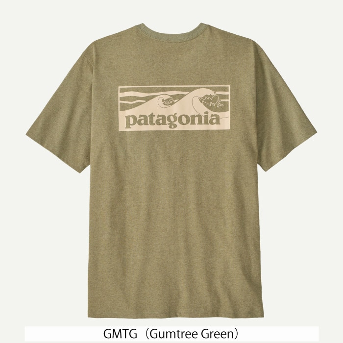 ぱんだラテマントルピース patagonia パタゴニア Tシャツ メンズ・ボードショーツ・ロゴ