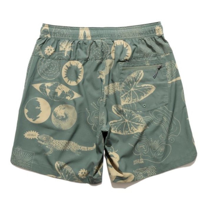 RUN AMOK ランアモック ショーツ SERRANO 7 メンズ SLATE GREEN