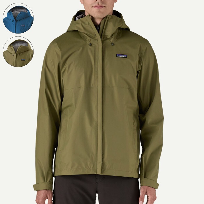 Patagoniaトレントシェル3LジャケットオリーブS防水透湿レインジャケット patagonia パタゴニア メンズ・トレントシェル 3L・レイン・ジャケット