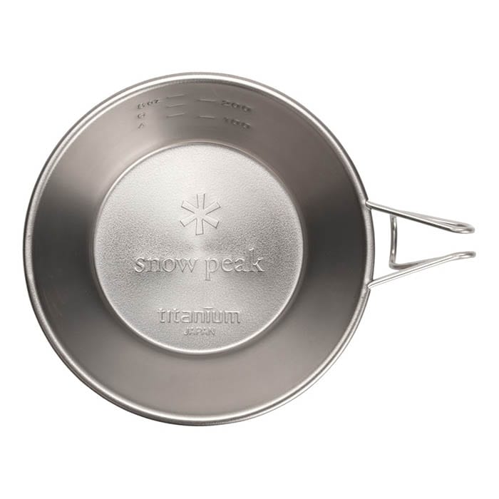 snow peak スノーピーク チタン シェラカップ 310ml チタニウム 目盛