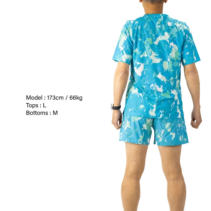 JINGER シャツ&パンツ 上下セット】 JINGER ジンガー ランニングTシャツ マルチポケット付き