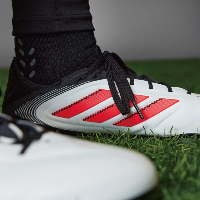 adidas コパピュア3エリートFG 26.0ホワイト/レッド スパイク adidas アディダス コパピュア 3 ELITE FG(ホワイト/レッド