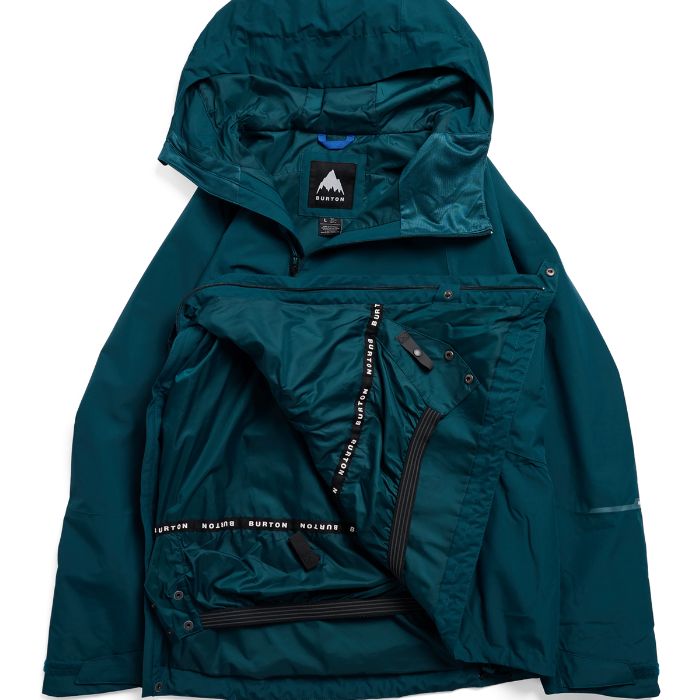 BURTON アノラックジャケット ダークグリーン 26-27 BURTON バートン アウター リザーブ 2L リラックス アノラック
