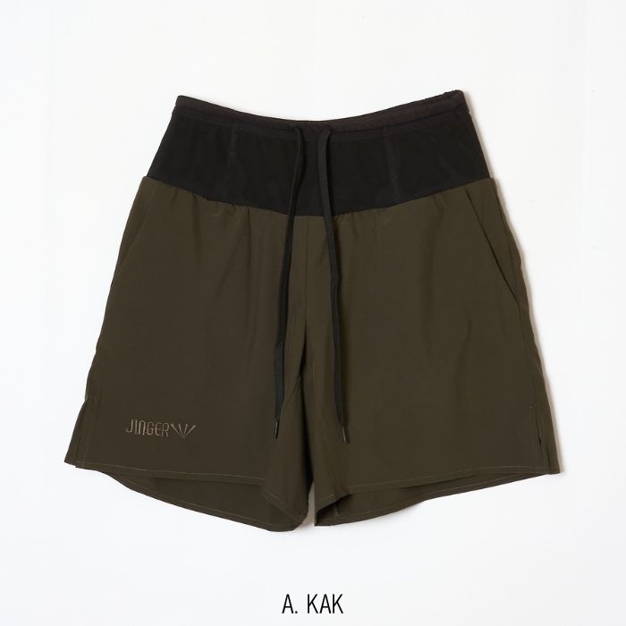 【新品未使用タグ付き】【JINGER】ノースリーブ＆ランパン(メンズ・M) 上下セット JINGER ジンガー 【26FW】 メンズ ノースリーブシャツ