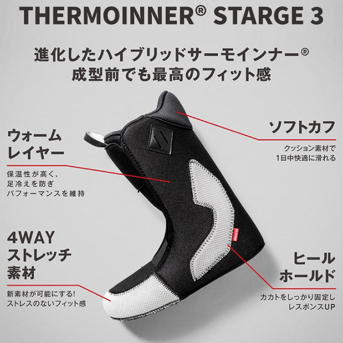 25-26 DEELUXE ディーラックス TEAM PRO チームプロ サーモインナー