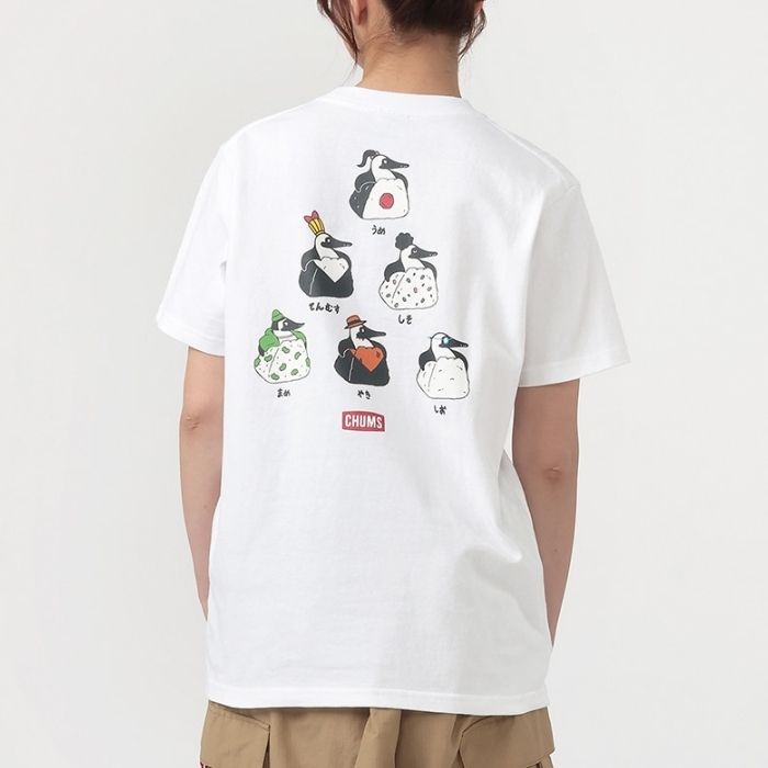 CHUMS チャムス トップス ブービーオニギリフレンズTシャツ ユニ