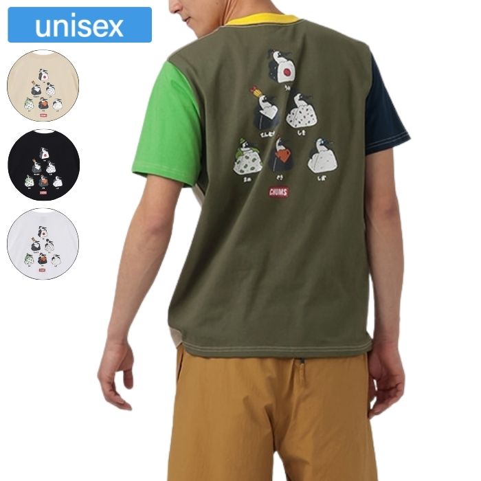 CHUMS チャムス トップス ブービーオニギリフレンズTシャツ ユニ