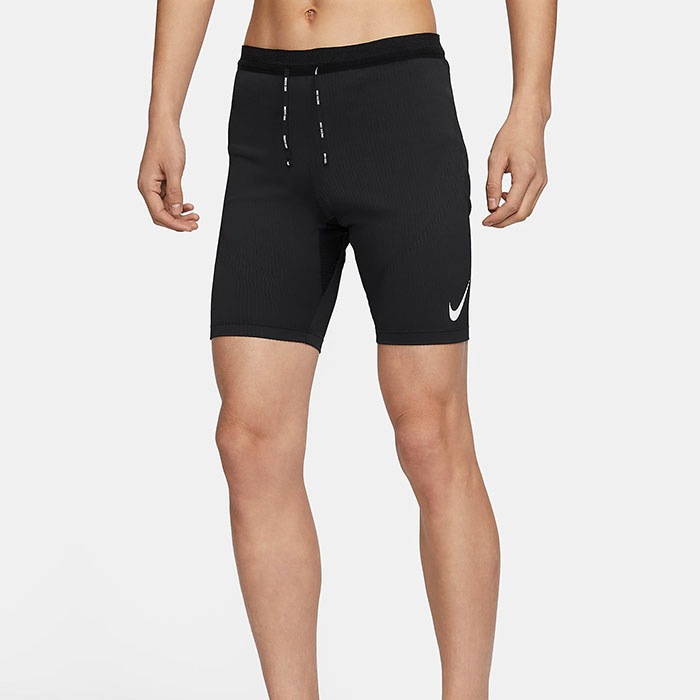 NIKE エアロスイフト タイツ FN3370-011 M NIKE ナイキ ランニングタイツ エアロスイフト メンズ 1/2レングス