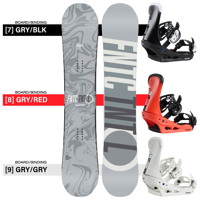 FNTC スノーボード　BURTON バイン　 初心者　2点セット オマケ付 25-26 FNTC エフエヌティーシー TNT L ティーエヌティーエル ロー