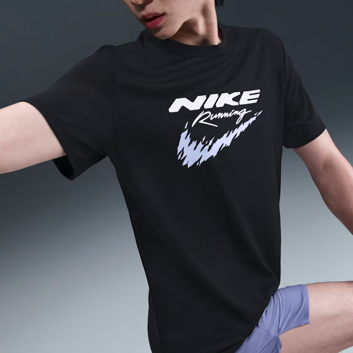 NIKE ナイキ Tシャツ マイラー Dri-FIT UV ランニング トップ メンズ